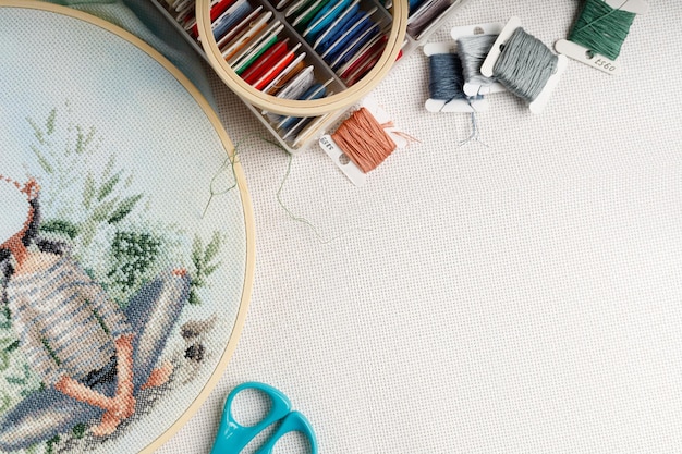 warsztat haftu i materiały